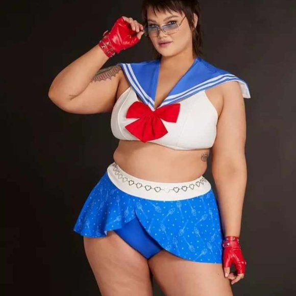 Other - Sailor Skirted Bow Crescent Moon Bottoms New Tags Sz 4